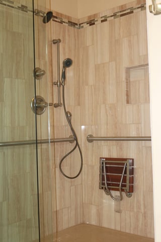 Handicap Accessible Shower