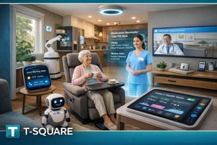 future aging in place using smart home technology for personalized care
