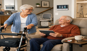 A Savvy Couple Preparing to Age in Place